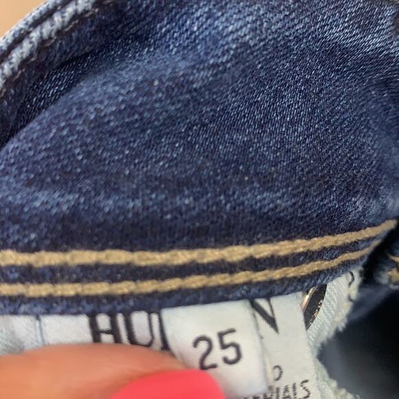 Hudson Collin Back Flap Pocket Skinny Jeans - Picture 4 of 8